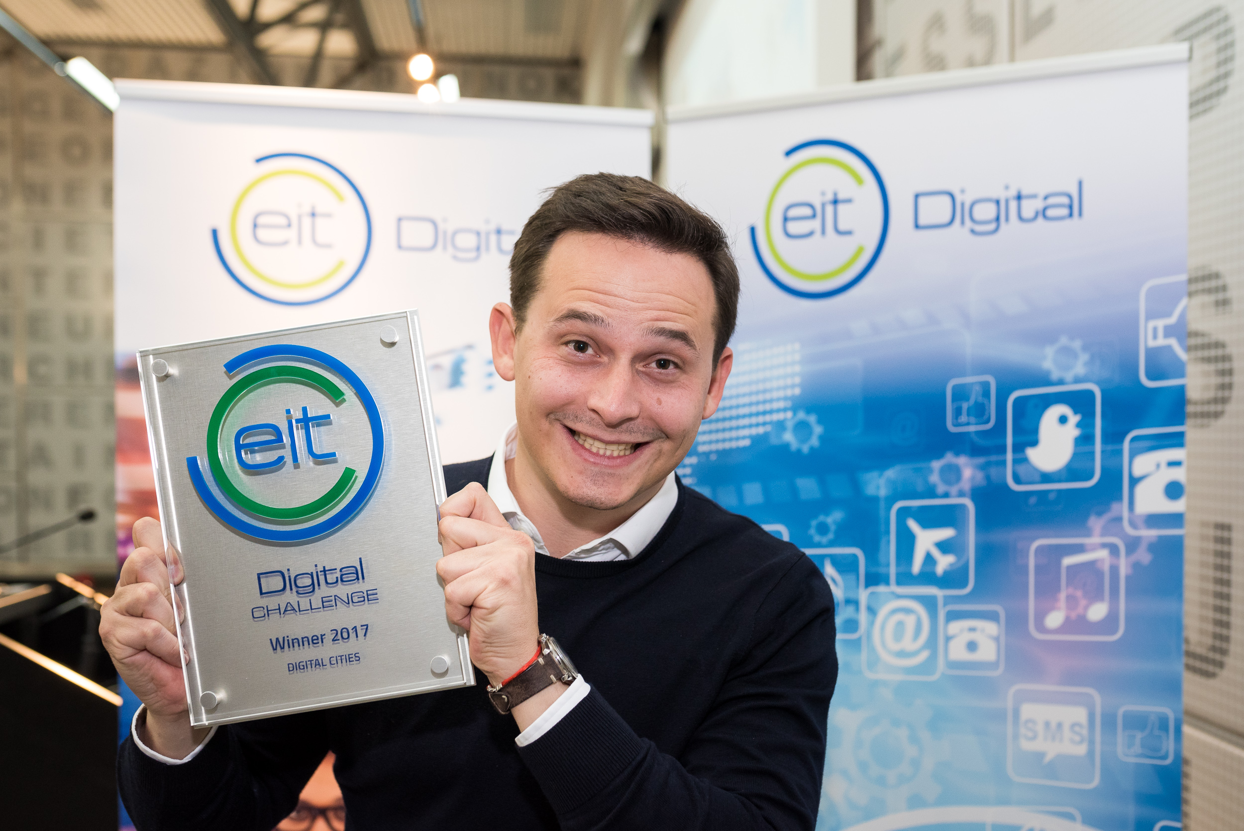 EIT Digital Challenge: Cleverciti Systems named Best Digital Cities Scaleup