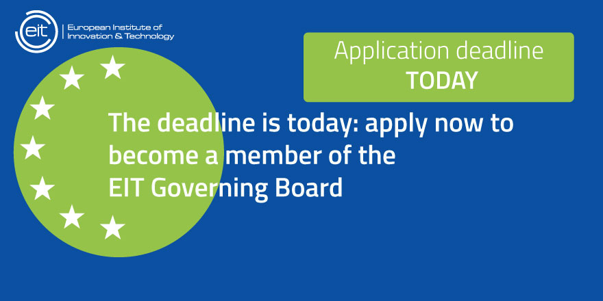 Call for Expressions of Interest to select five new members of the EIT Governing Board