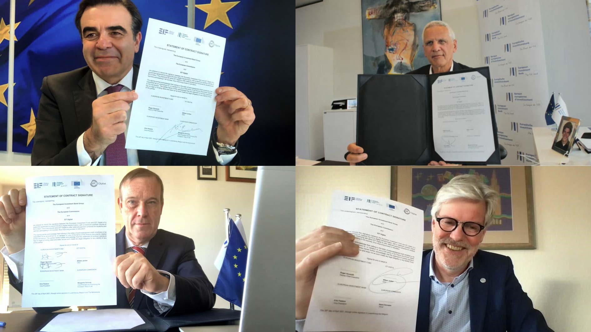 EIF EIT Digital agreement