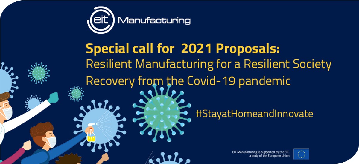 EIT Manufacturing: special call for proposals