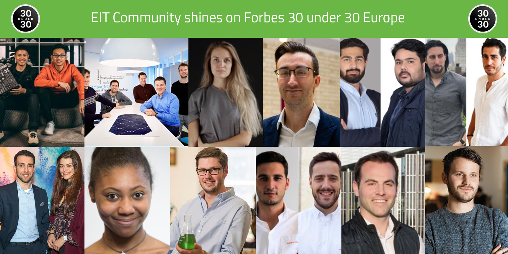 EIT Forbes 30 under 30 