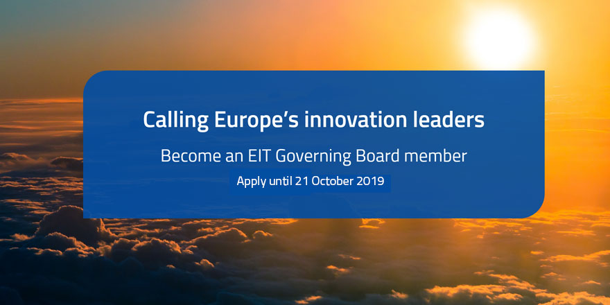 Call for EIT Governing Board members - extended 