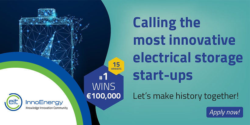 EIT InnoEnergy call electrical storage