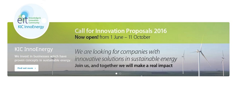 KIC InnoEnergy Call for Innovation Proposals