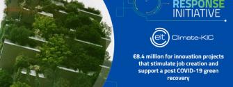 EIT Climate-KIC receives €8.4 million for innovation projects that stimulate job creation and support a post COVID-19 green recovery