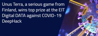 Unus Terra wins top prize at EIT Digital Data against COVID-19 Deephack