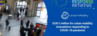 EUR 5 million for urban mobility innovations responding to COVID-19 pandemic