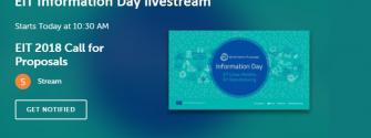 EIT Call for Proposals Information Day livestream