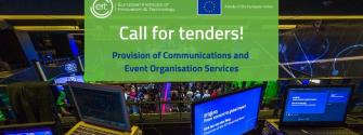 Procurement opportunity at the EIT: Communications and Event Organisation Services