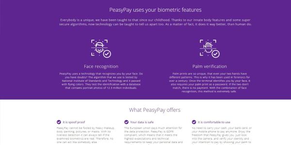 EIT Digital supported PeasyPay: European solution for biometric payments