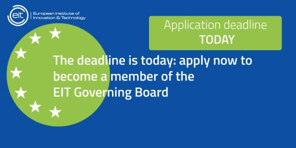 Call for Expressions of Interest to select five new members of the EIT Governing Board