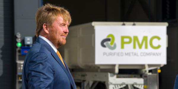 EIT RawMaterials: King of the Netherlands opens new state-of-the-art recycling plant in Delfzijl 
