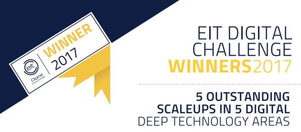 EIT Digital Challenge winners 2017