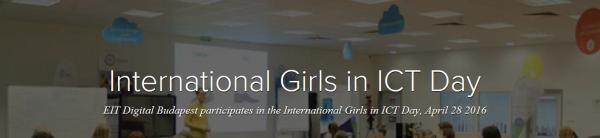 EIT Digital - inspiring the next generation during 'Girls in ICT Day'