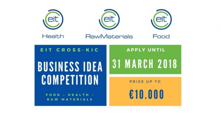 EIT Cross-Innovation Community Business Idea Competition 2018 EIT Cross-Innovation Community Business Idea Competition 2018