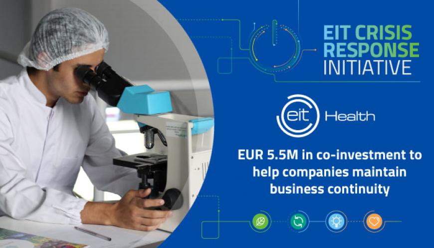 11 start-ups affected by COVID-19 helped by EIT Health