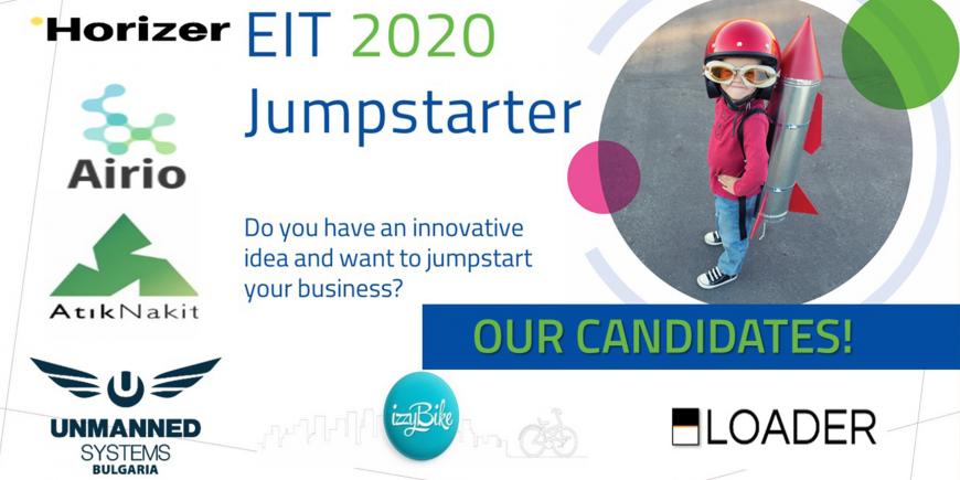 EIT Urban Mobility's candidates for the EIT Jumpstarter Grand Final EIT Urban Mobility's candidates for the EIT Jumpstarter Grand Final