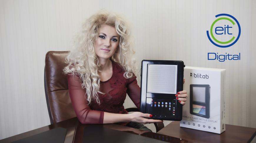 Kristina Tsvetanova of EIT Digital-supported BLITAB Technology wins EU Prize Kristina Tsvetanova of EIT Digital-supported BLITAB Technology wins EU Prize