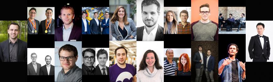 Forbes Europe 30 under 30 list EIT collage Forbes Europe 30 under 30 list EIT collage