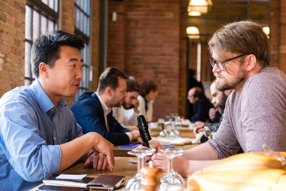 Start-up speed dating session - Zhengliang Wu (Green City Solutions), Jakub Janiszewski (TOK FM)