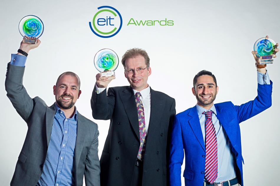 2016 EIT Awards Winners: Florian Schneider, Norbert Kuipers and Allen Mohammadi