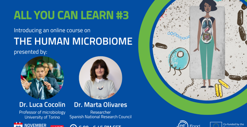 All You Can Learn is back with live webinar #3 The Human Microbiome