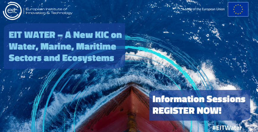 Join Our Info Sessions on the Upcoming Call for Proposals for EIT Water
